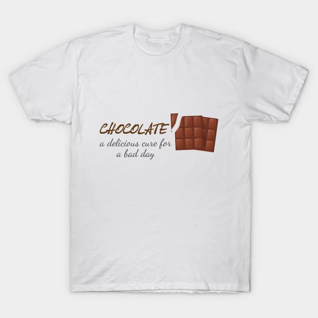 Chocolate Lover - T-Shirt V2 T-Shirt by Aachraoui